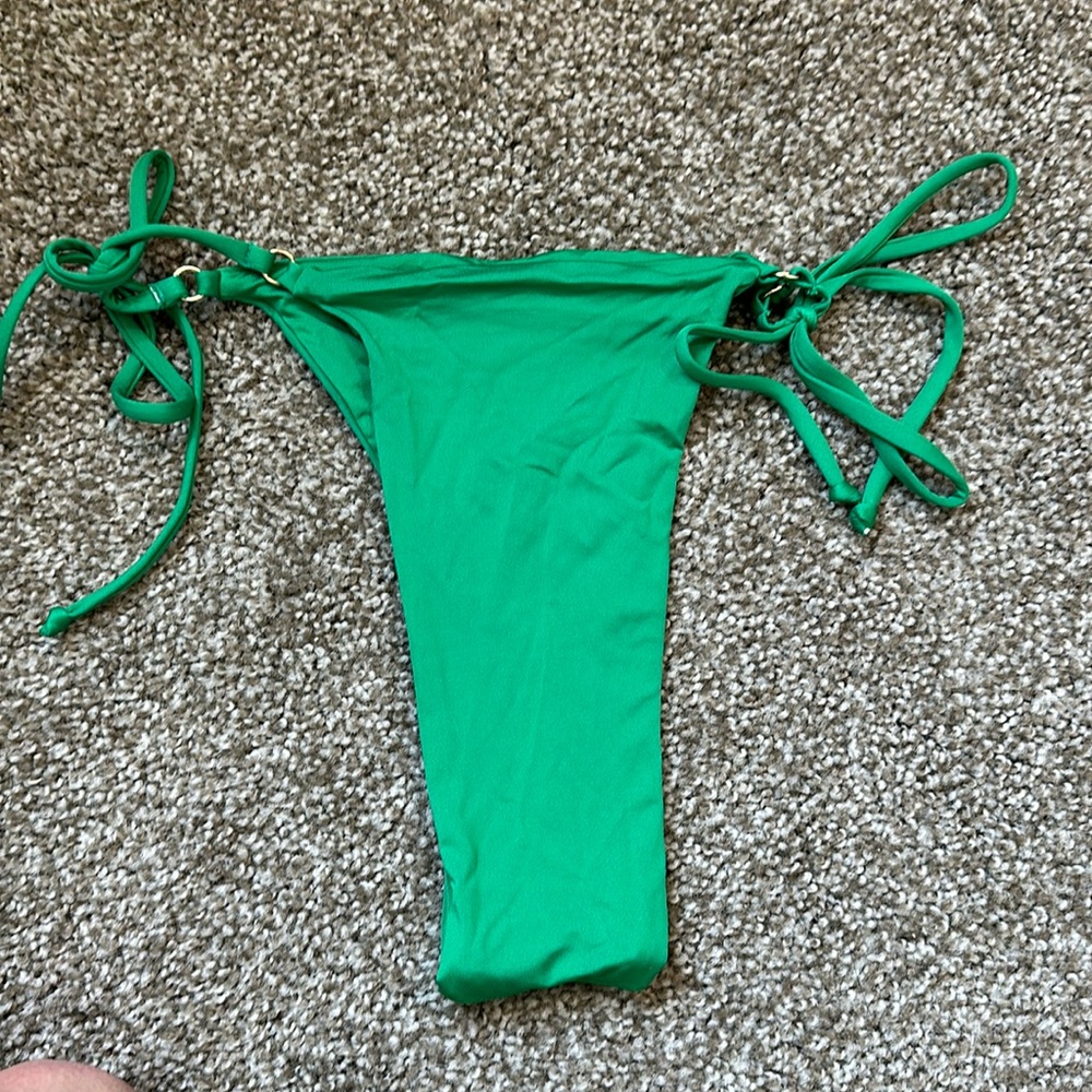 Toluca Swim Rita Side Tie Midi Bikini Bottom